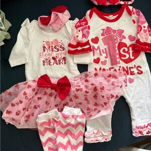 Valentine's Day Baby Outfit Set
